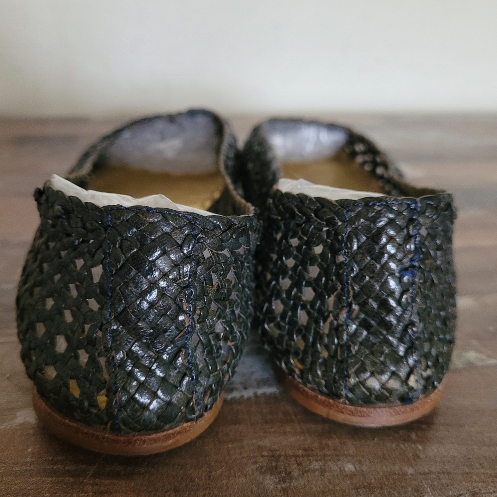 Prada Black Woven Flats - Picture 5 of 9